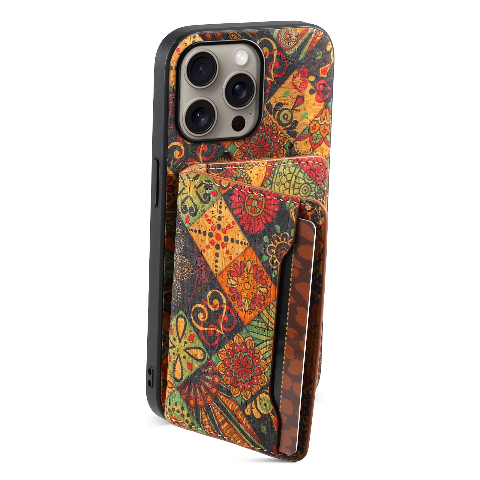 Wooden Phone Case For iPhone 16 - 7 Series (Yellow)