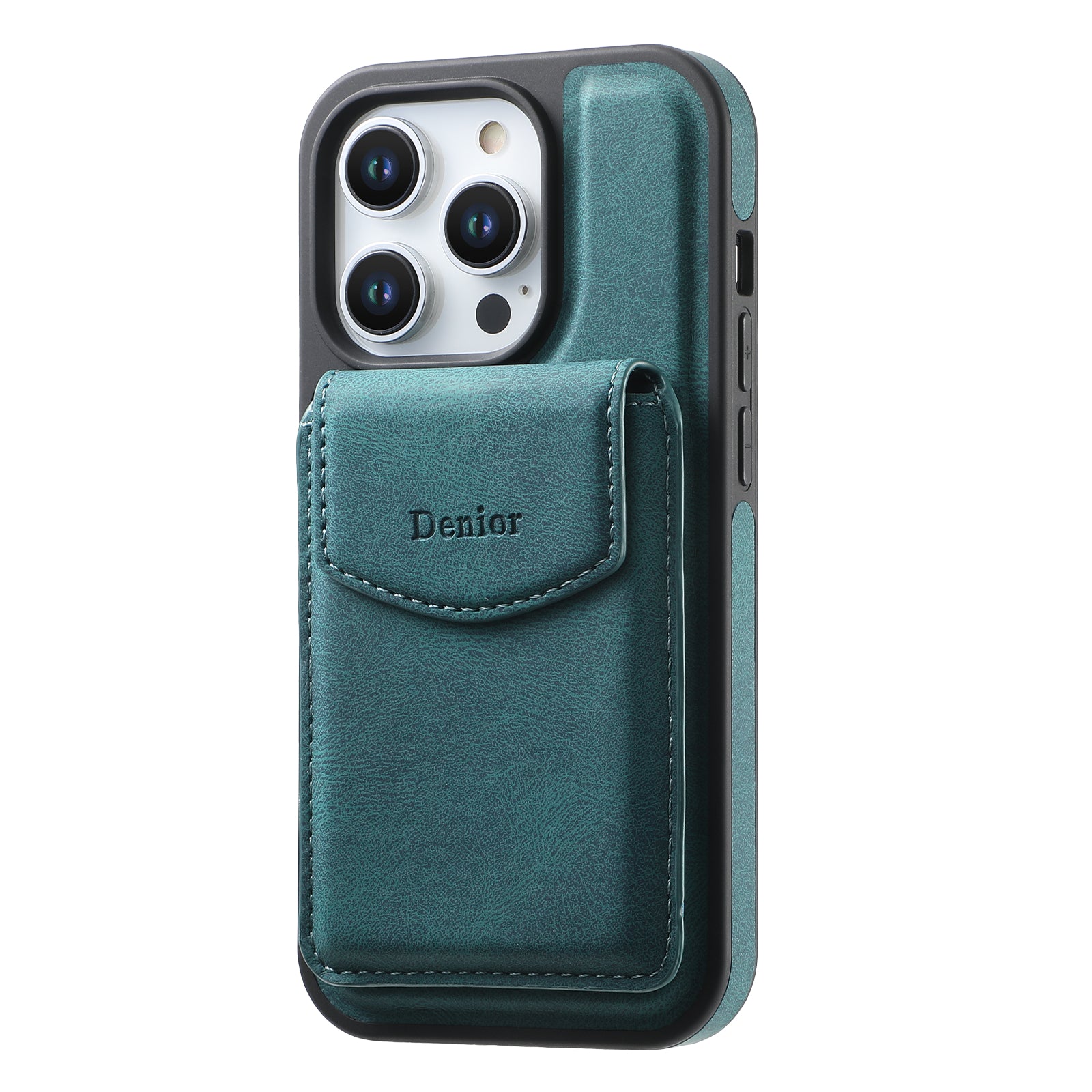 iPhone Series 2IN1 Magnetic Case & Card Bag(Black)