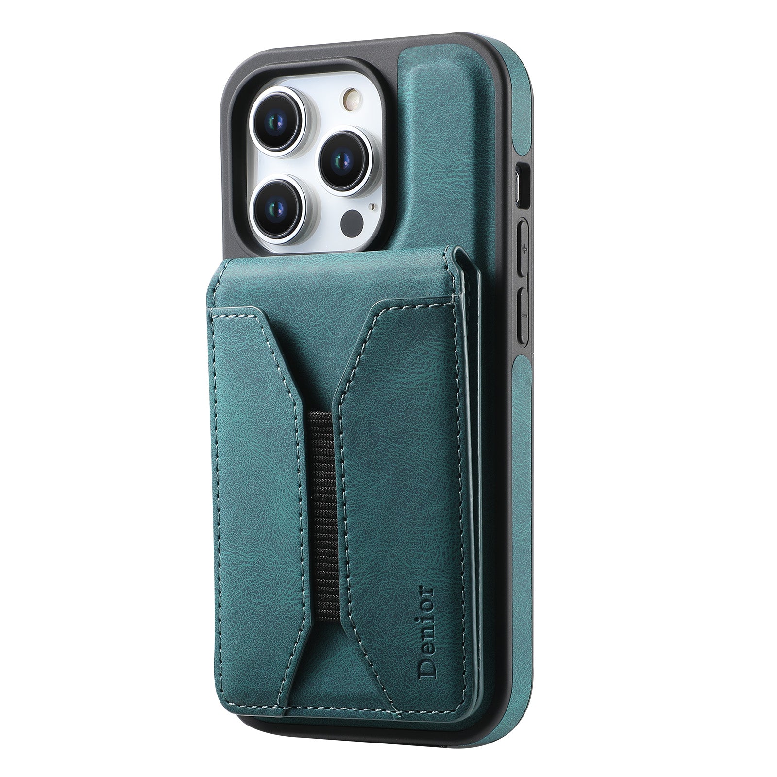 iPhone Series 2IN1 Magnetic Case & Card Bag(Blue)