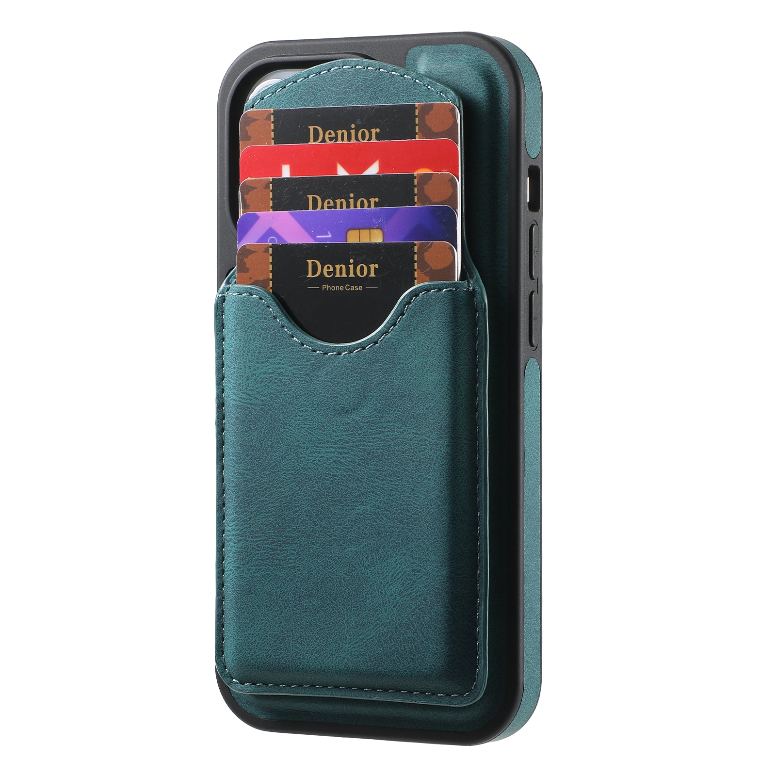 iPhone Series 2IN1 Magnetic Case & Card Bag(Black)