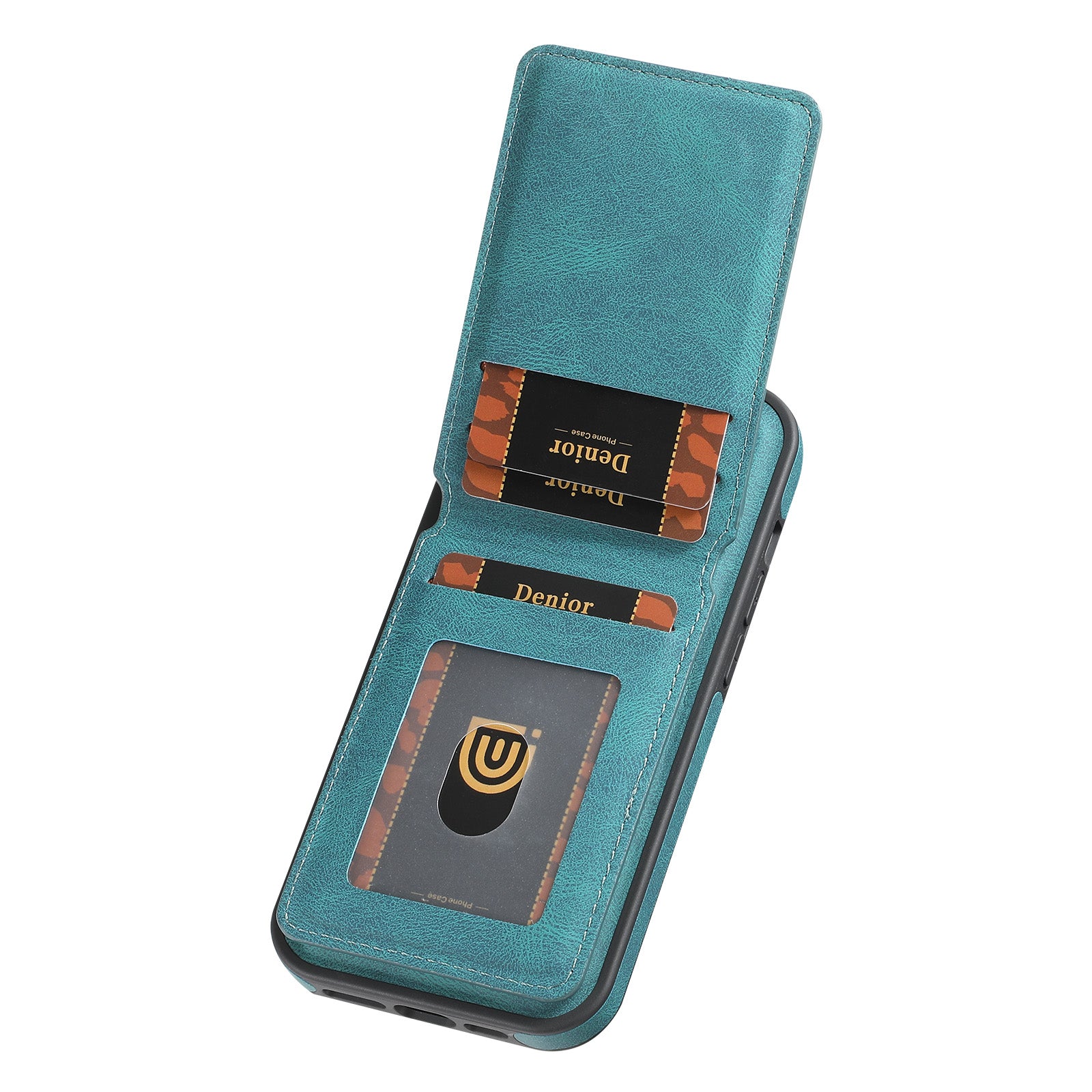 iPhone Series 2IN1 Magnetic Case & Card Bag(Blue)