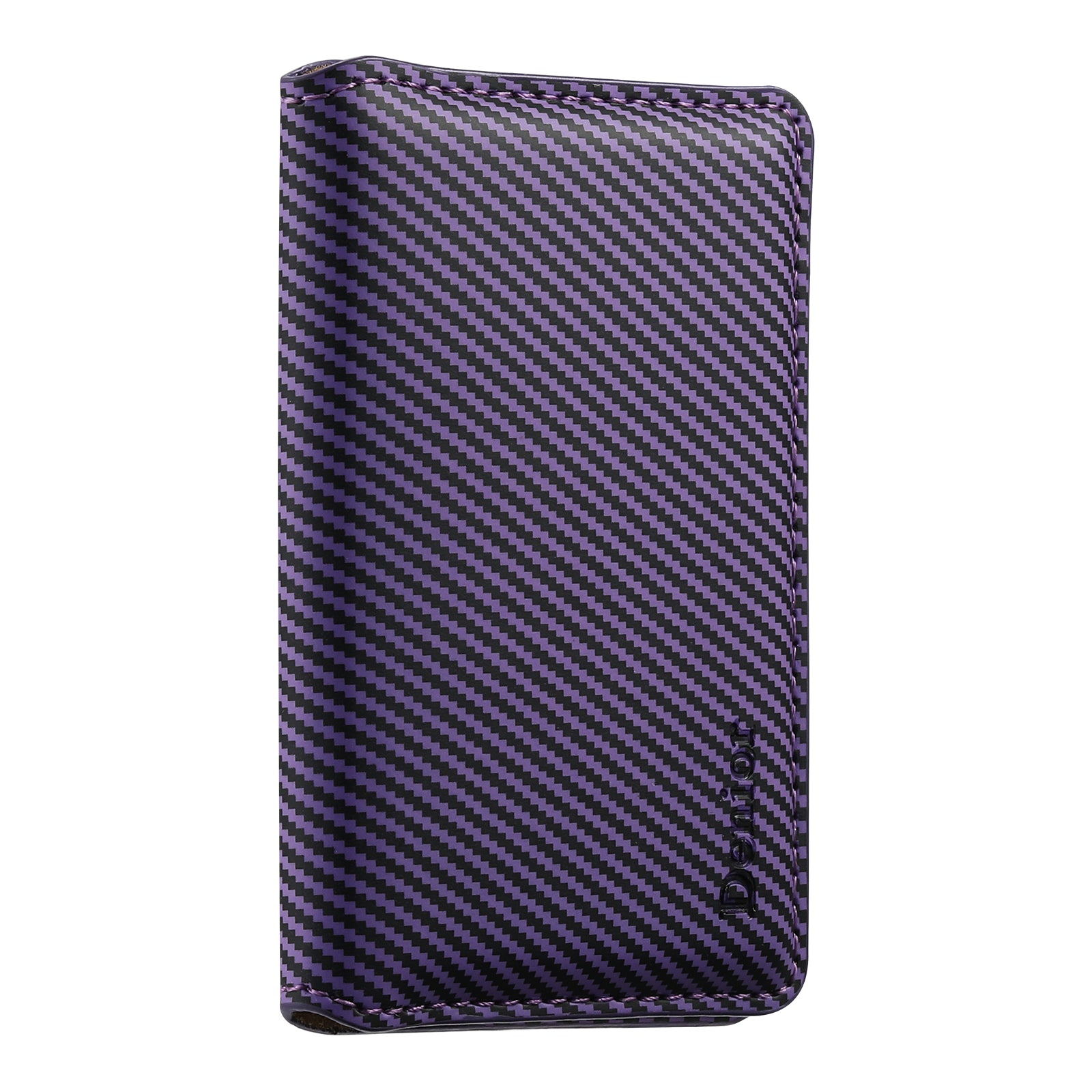 RFID Magnetic Slim Credit Card Bag(Purple)