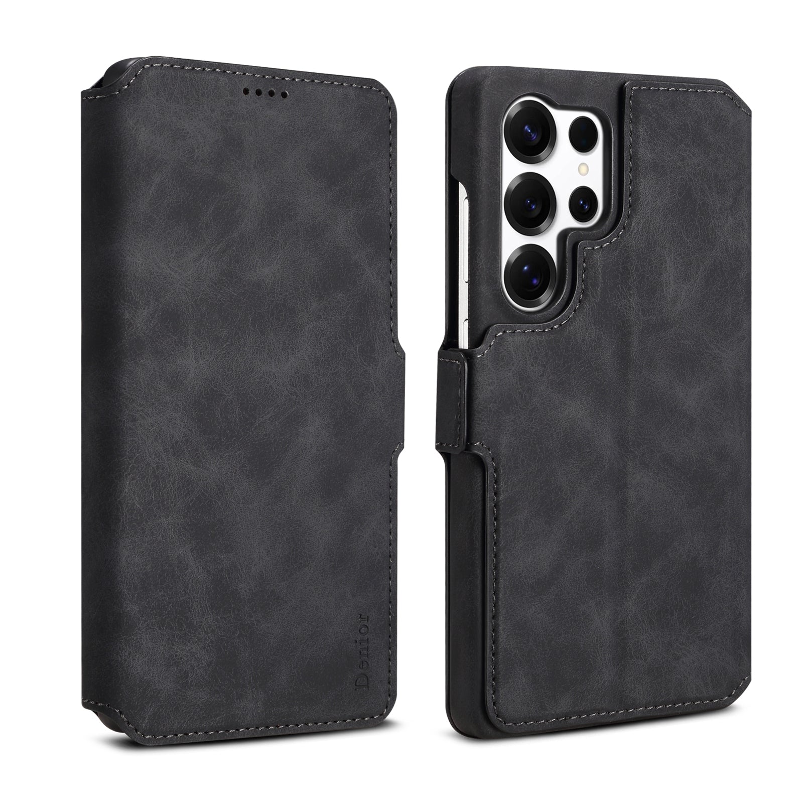 2IN1 Detachable Magnetic Samsung Phone Case & Card Pocket(Black)
