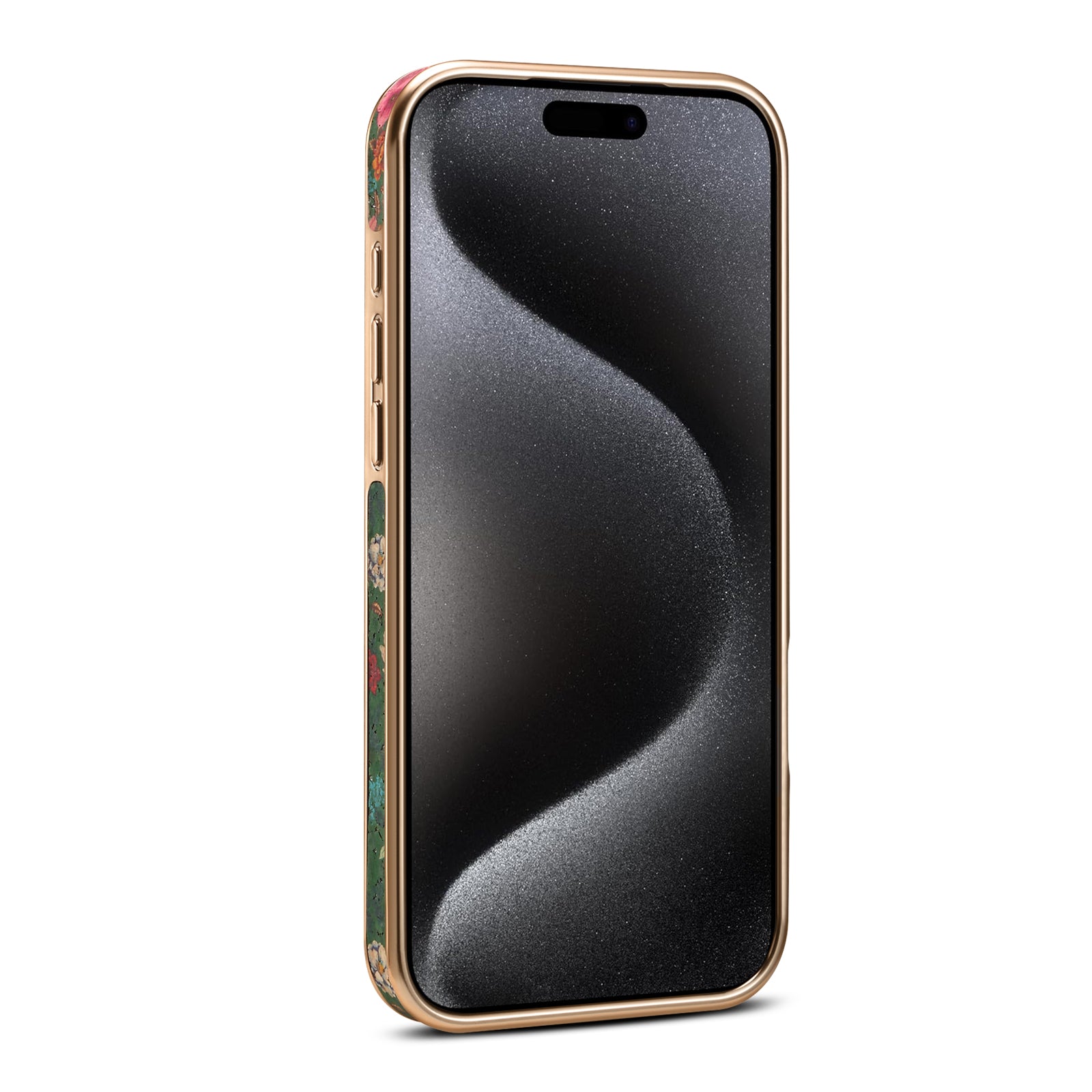 IPhone Series 360 ° Rotating Bracket Anti Drop Cork Phone Case (Green)