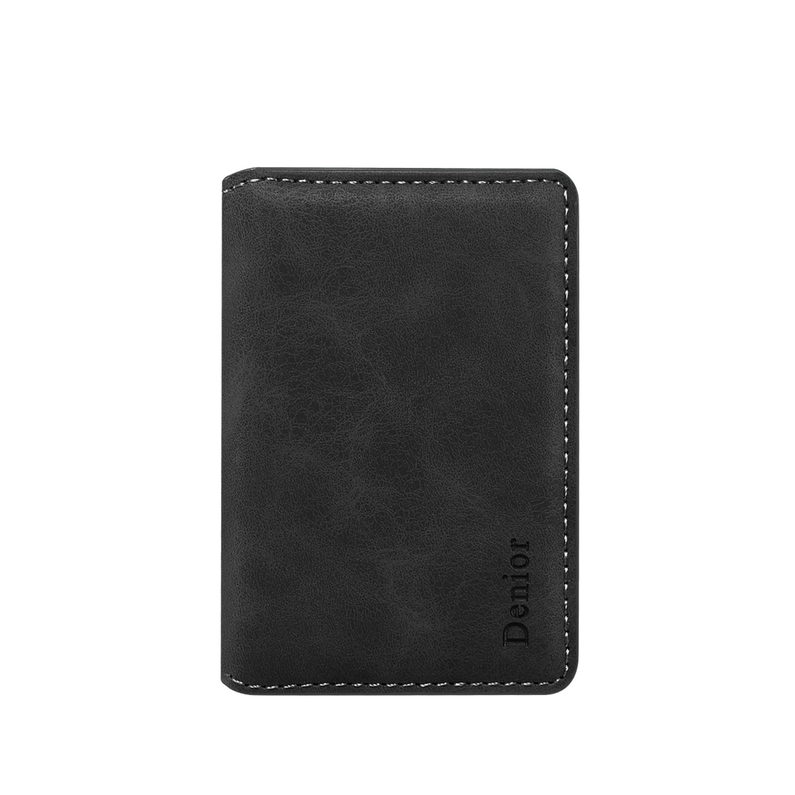 RFID Magnetic Slim Credit Card Bag(Black)