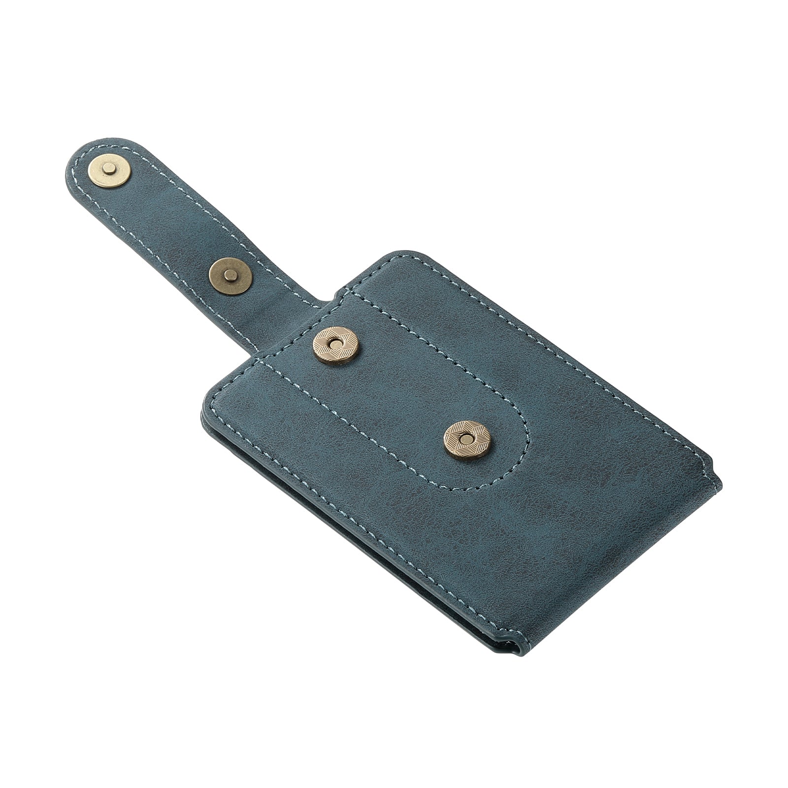 Magnetic Bracket Slim Credit Card Bag(Blue)
