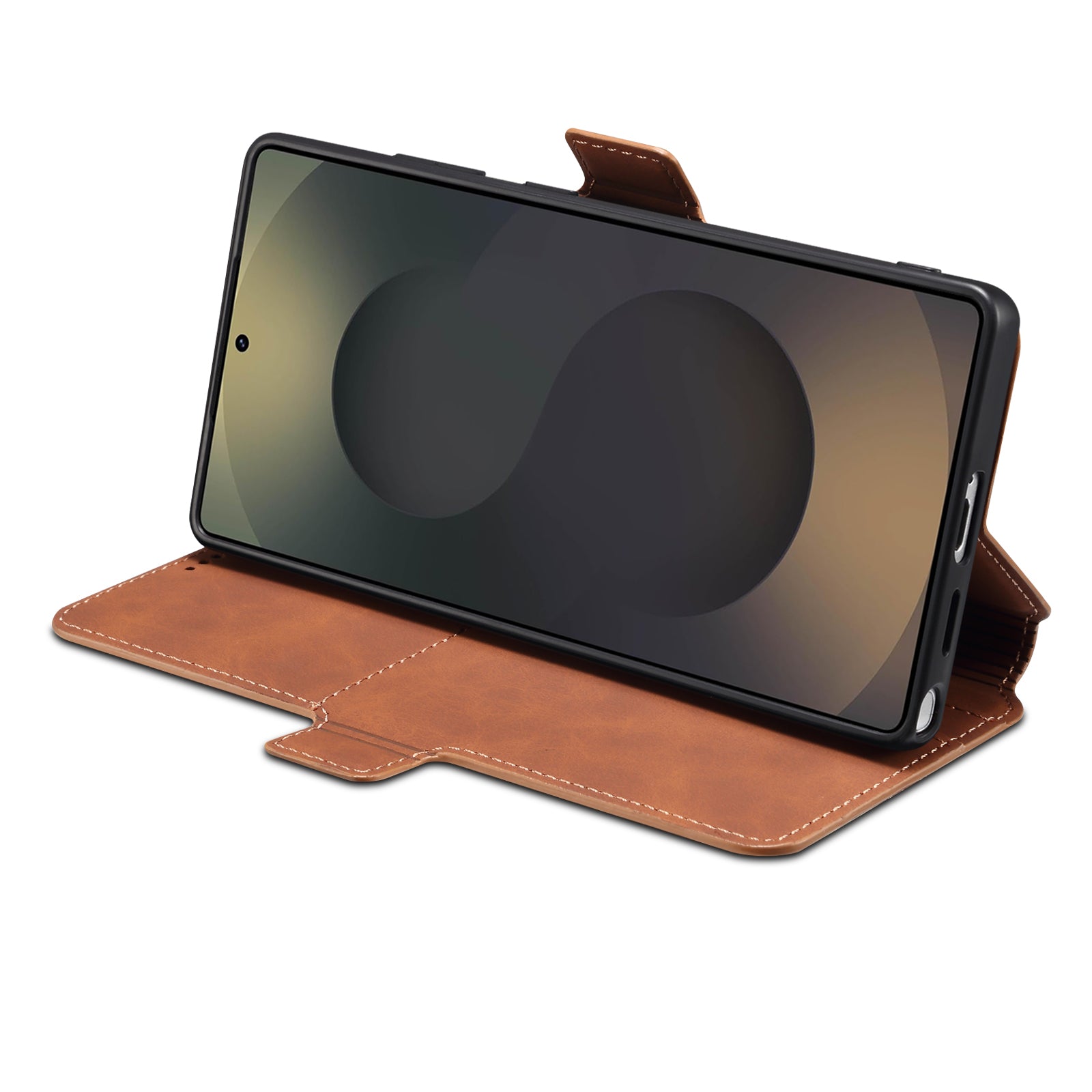 2IN1 Detachable Magnetic Samsung Phone Case & Card Pocket(Brown)