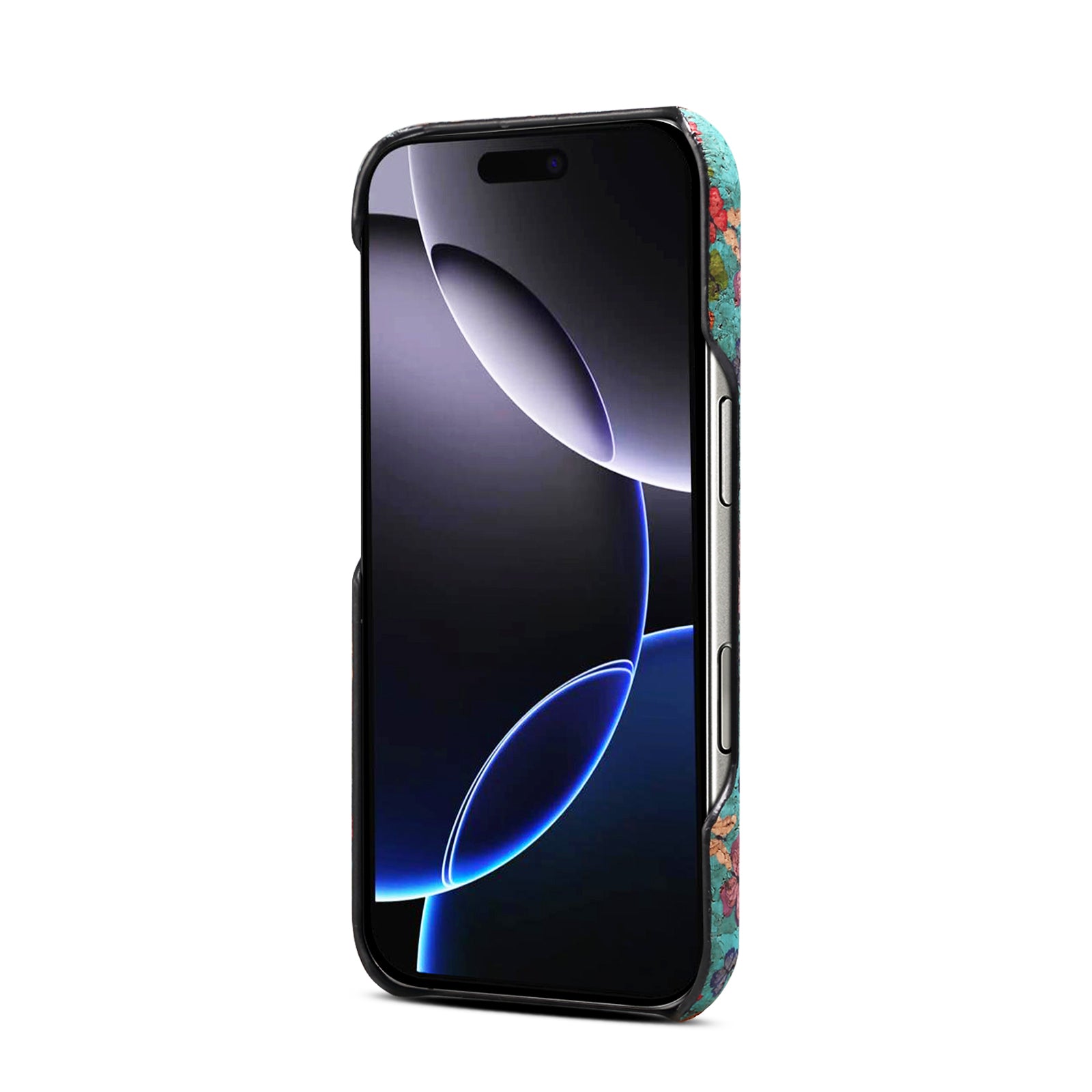Butterfly Wooden PC Case For iPhone (Half-Cover)