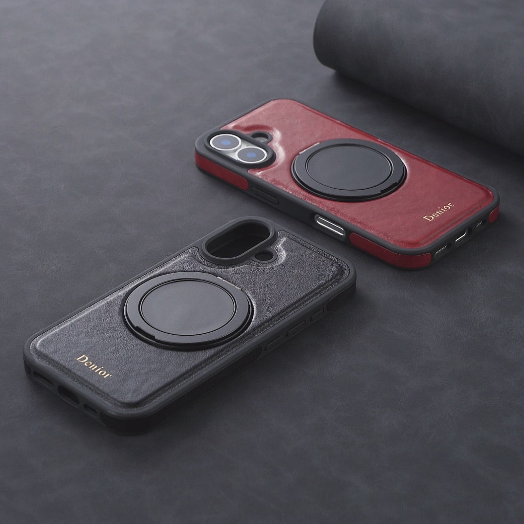 iPhone Series 2IN1 Magnetic Case & Card Bag(Red)