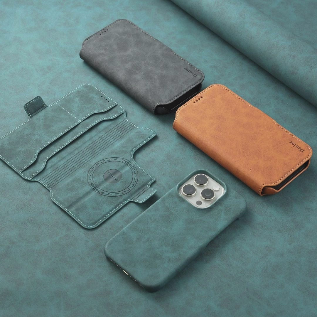 2IN1 Detachable Magnetic Samsung Phone Case & Card Pocket(Blue)