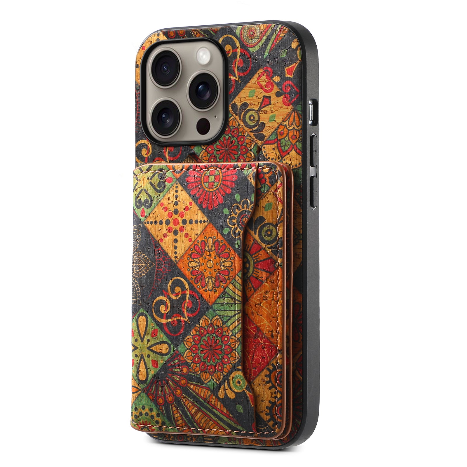 Wooden Phone Case For iPhone 16 - 7 Series (Yellow)