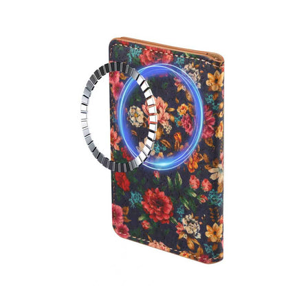 Cork Printed Magnetic Card Holder