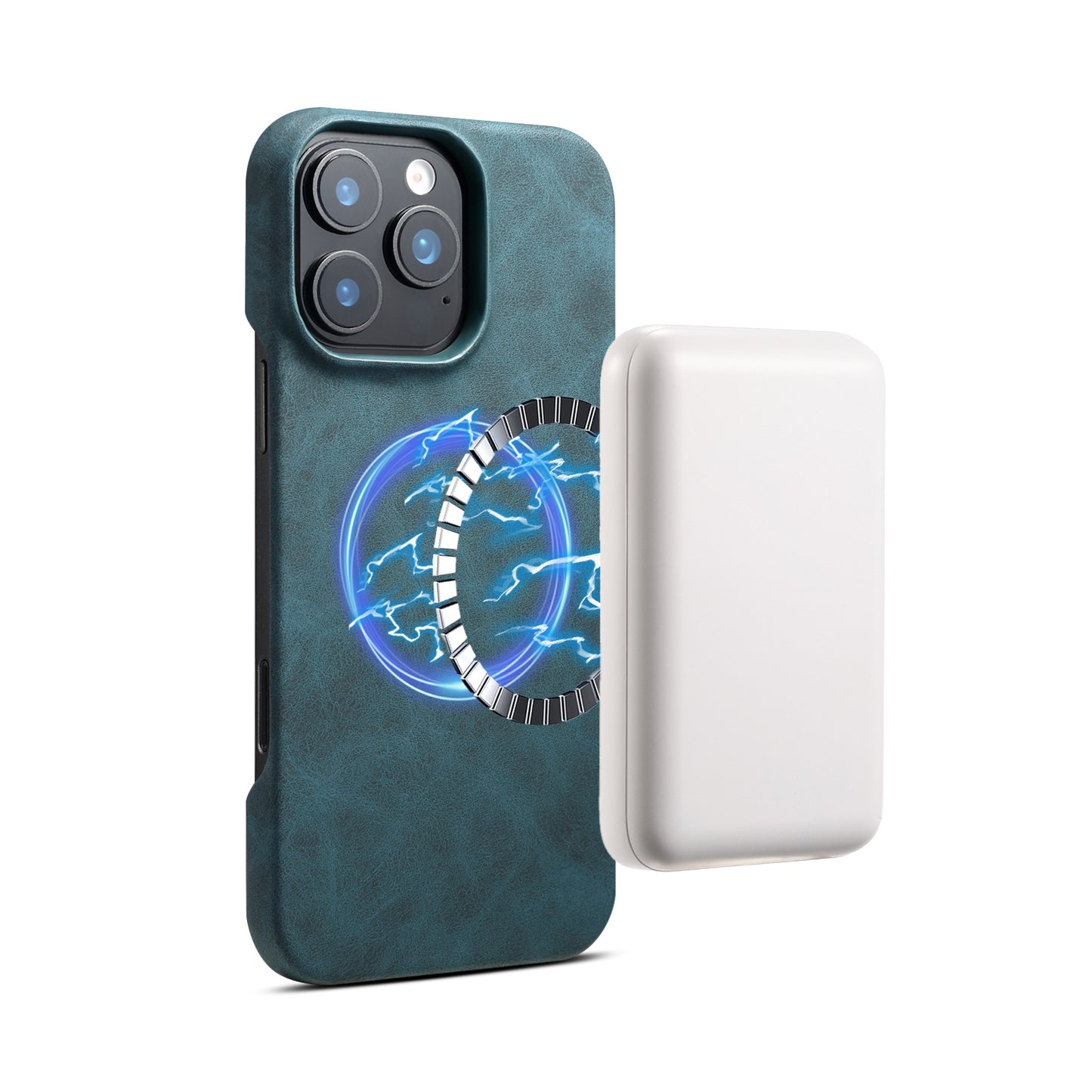 PU Retro Faux Leather Texture Magnetic Phone Case