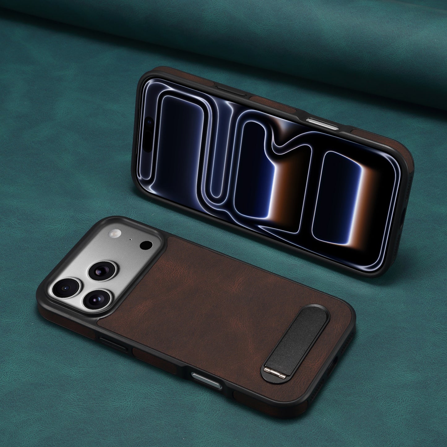 PU Skin-Feel In-line Stand Phone Case