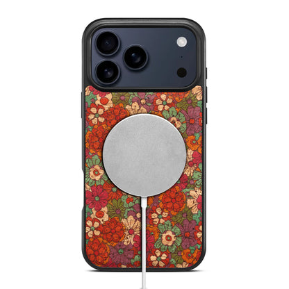Cork Floral Magnetic Phone Case