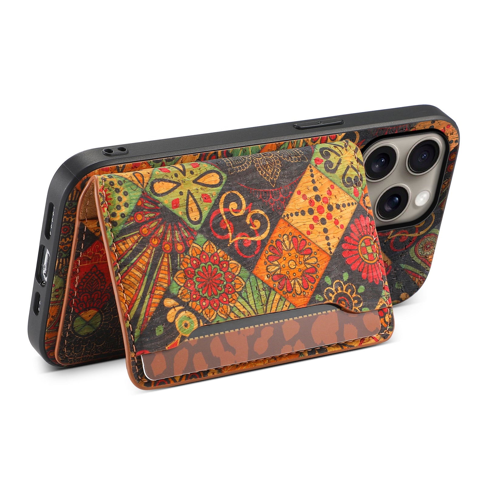 Wooden Phone Case For iPhone 16 - 7 Series (Yellow)