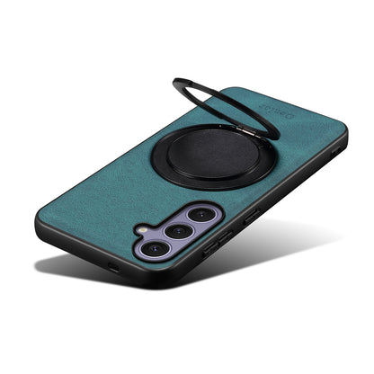 PU Skin‑Feel Texture Rotating Magnetic Phone Case (For Samsung)