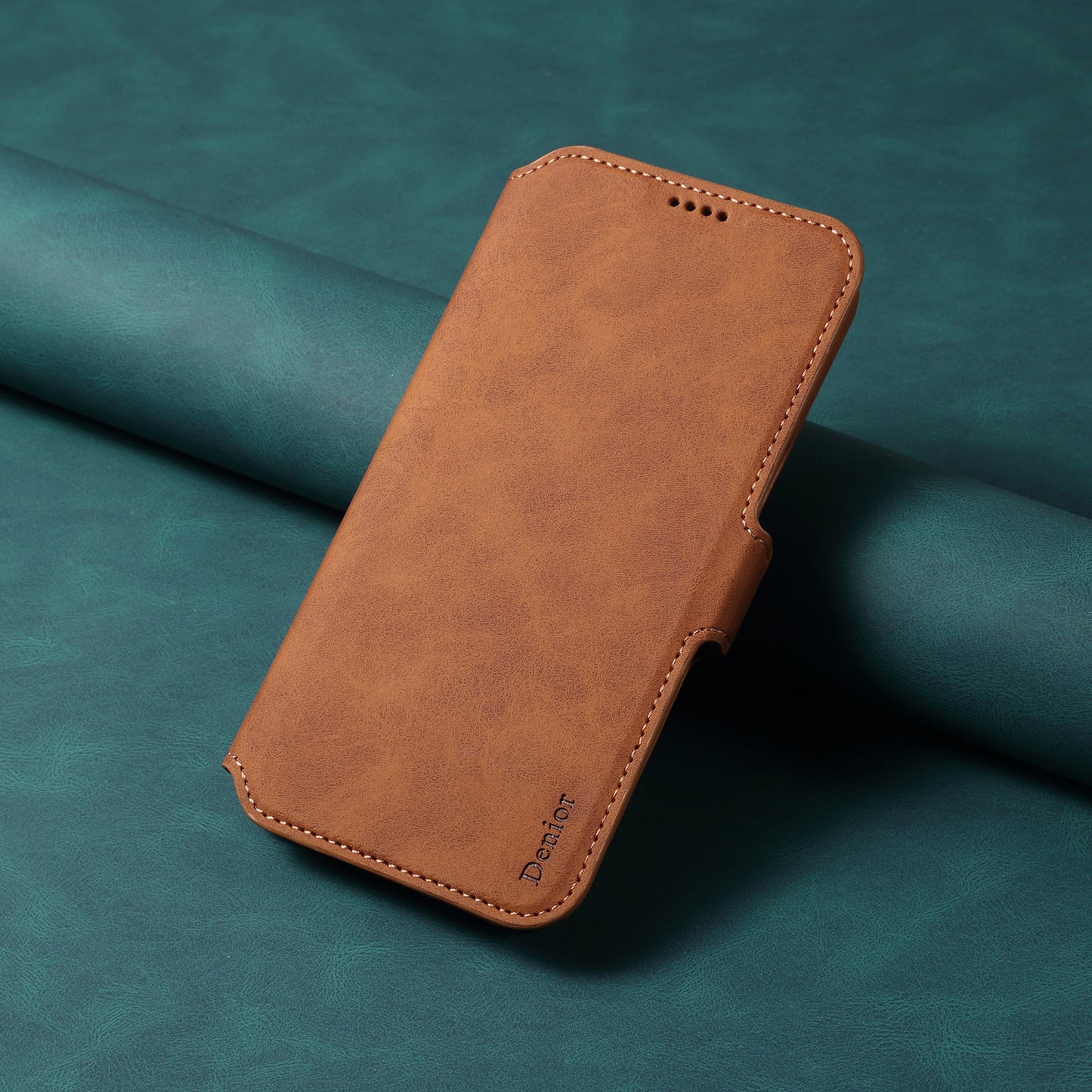 PU Retro Faux Leather Pattern Magnetic Wallet Phone Case