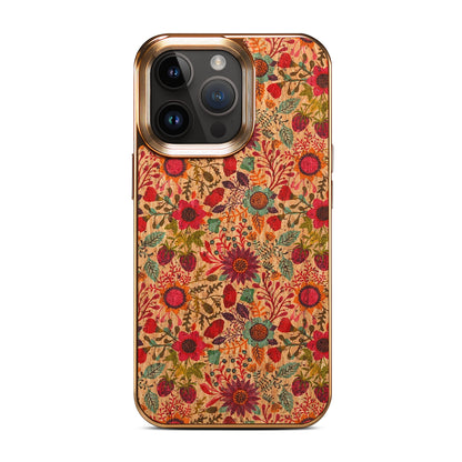 Floral Electroplated Phone Case
