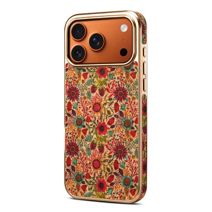 Floral Butterfly Electroplated Phone Case