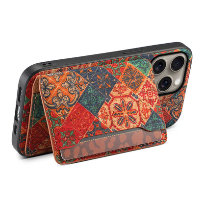 Wooden Phone Case For iPhone 16 - 7 Series (Blue)