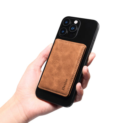 RFID Magnetic Slim Credit Card Bag（Brown）