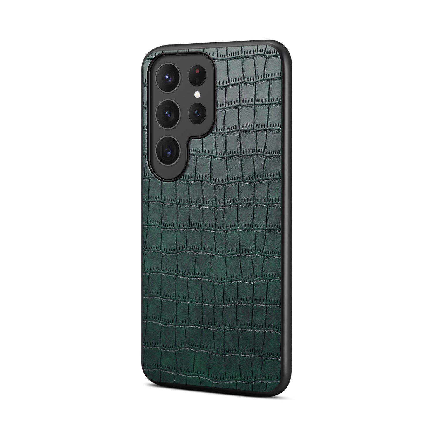 PU Faux Leather Crocodile Texture Phone Case Back Cover (For Samsung)