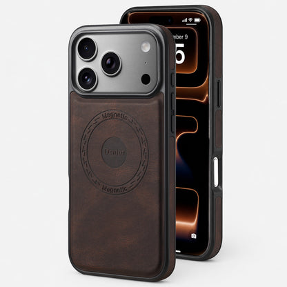 Vintage PU Leather Magnetic Case