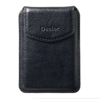 Genuine Leather Magnetic Card Holder