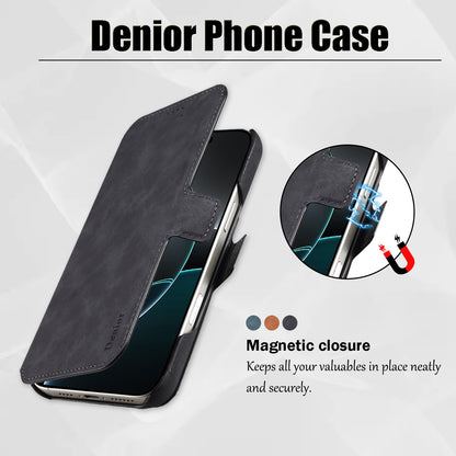 2IN1 Detachable Magnetic iPhone Phone Case & Card Pocket（Black）