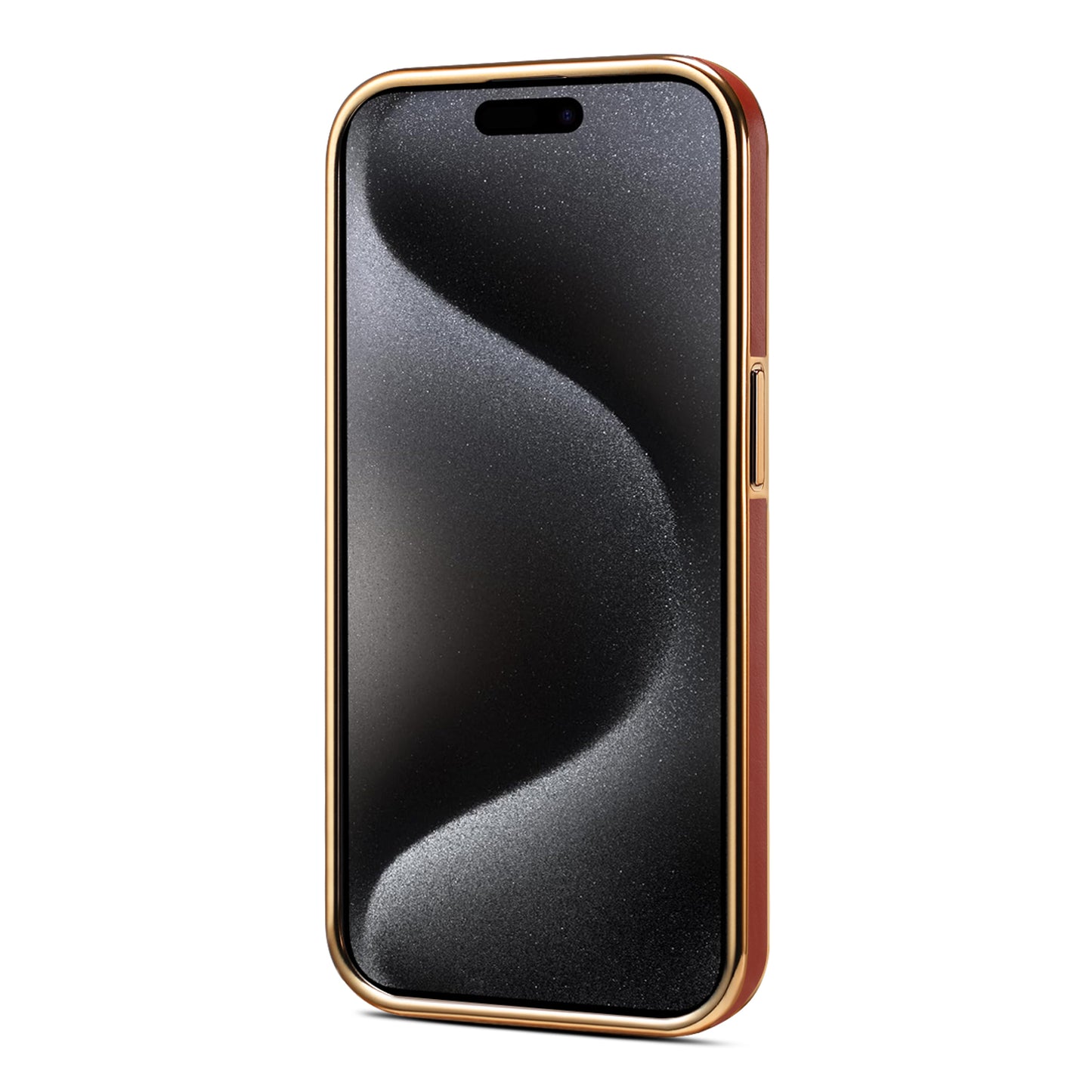 Fragrant Calfskin Electroplated Phone Case
