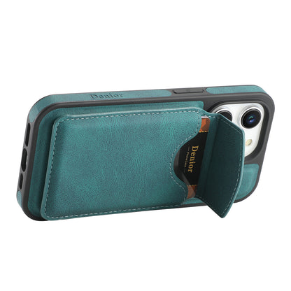 iPhone Series 2IN1 Magnetic Case & Card Bag（Blue）