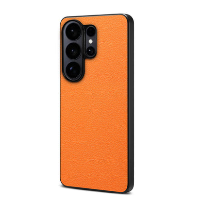 PU Faux Leather Litchi Texture Phone Case Back Cover (For Samsung)