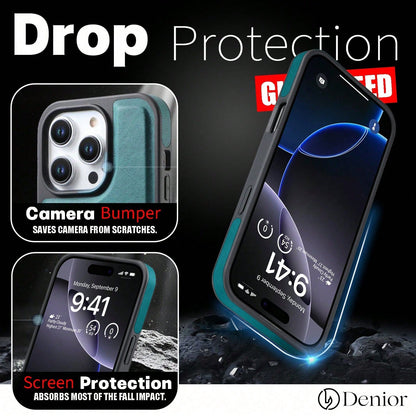 Rotatable Kickstand Case For iPhone 16-12 Series (Blue)
