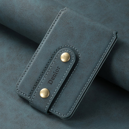 Magnetic Bracket Slim Credit Card Bag（Blue）