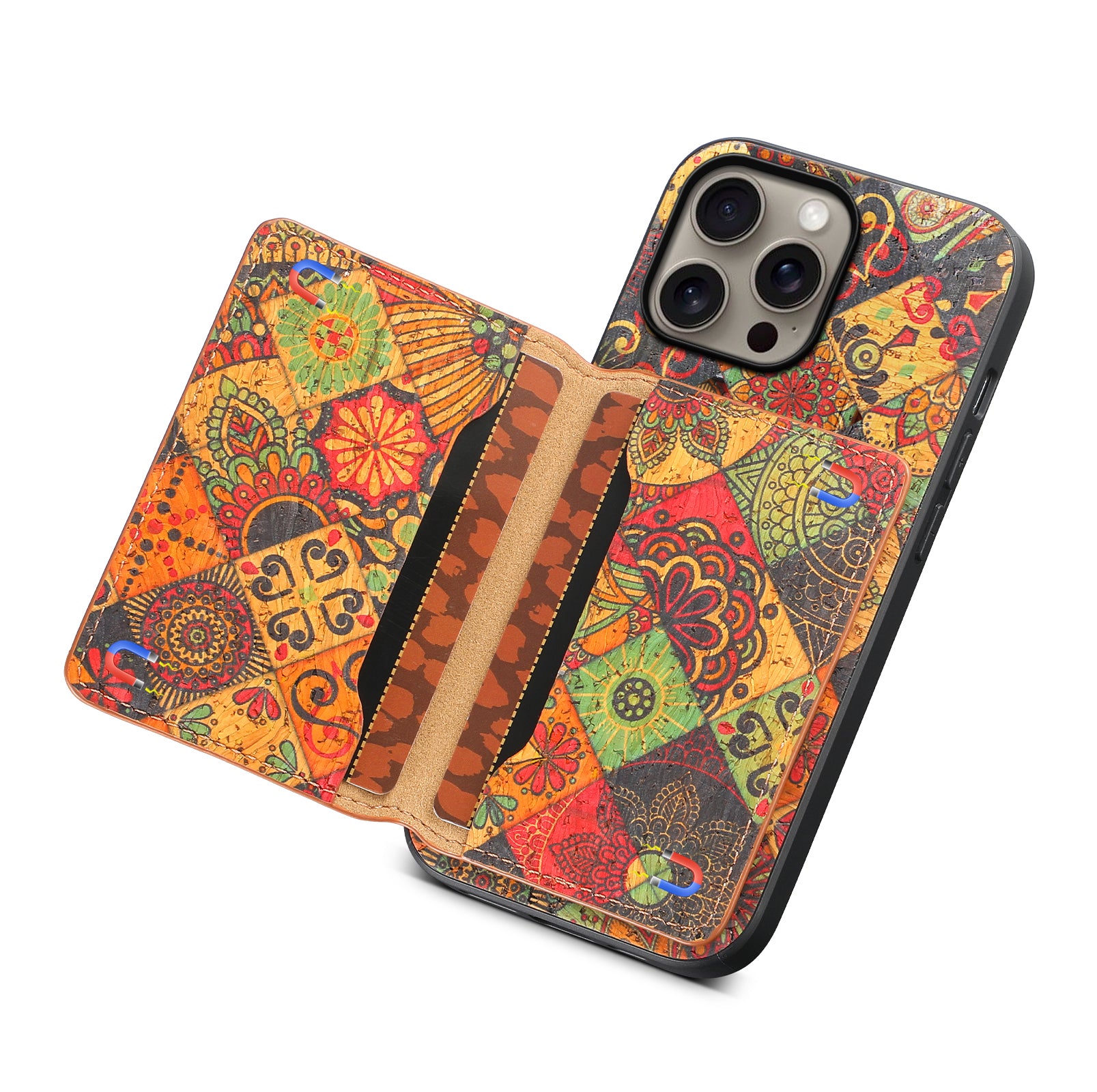 Wooden Phone Case For iPhone 16 - 7 Series (Yellow)