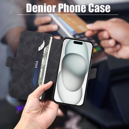 2IN1 Detachable Magnetic iPhone Phone Case & Card Pocket（Black）