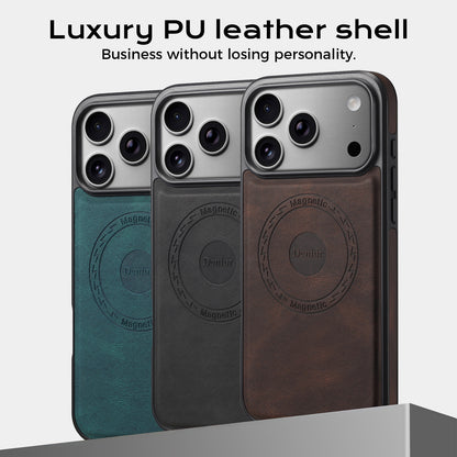 Vintage PU Leather Magnetic Case