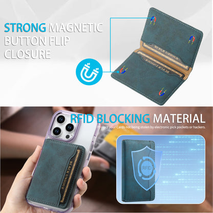 Bifold PU Leather Mag Wallet - Outer Slot
