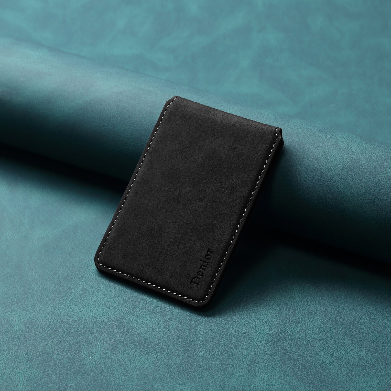 RFID Magnetic Slim Credit Card Bag（Black）
