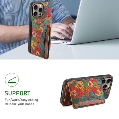 Wooden Phone Case For iPhone 16 - 7 Series (Green)