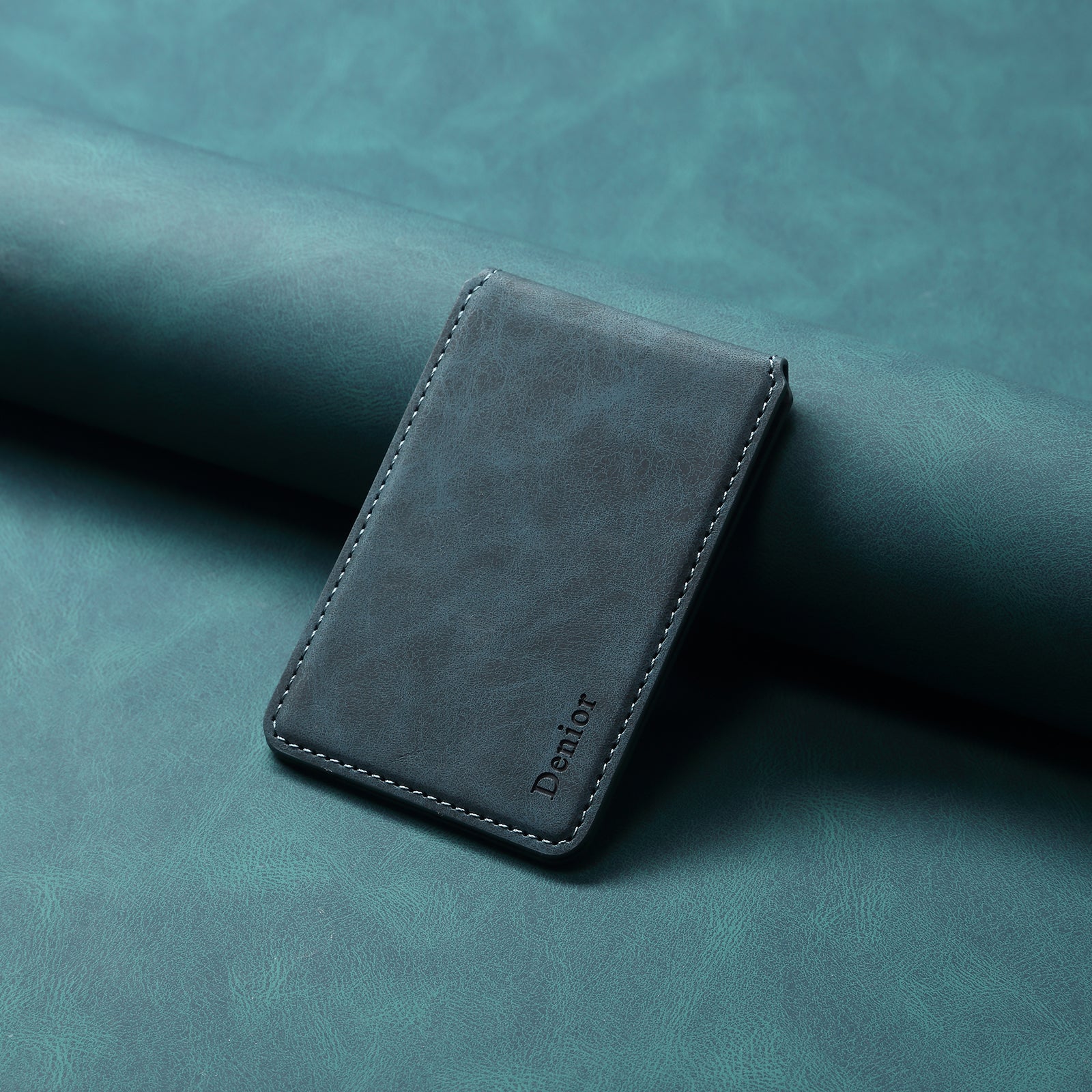 RFID Magnetic Slim Credit Card Bag（Blue）