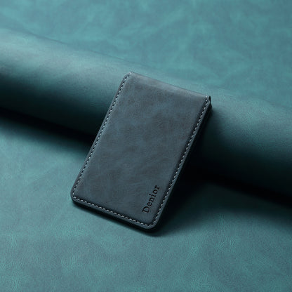 RFID Magnetic Slim Credit Card Bag（Blue）