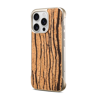 Floral Pattern Cork Borderless Magnetic Phone Case