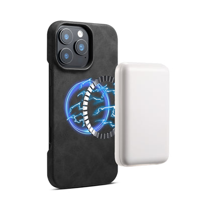 PU Retro Faux Leather Texture Magnetic Phone Case