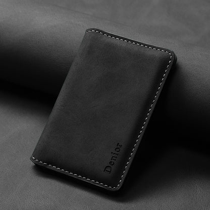 RFID Magnetic Slim Credit Card Bag（Black）