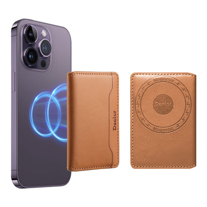 Bifold PU Leather Mag Wallet - Outer Slot
