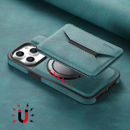 iPhone Series 2IN1 Magnetic Case & Card Bag（Blue）