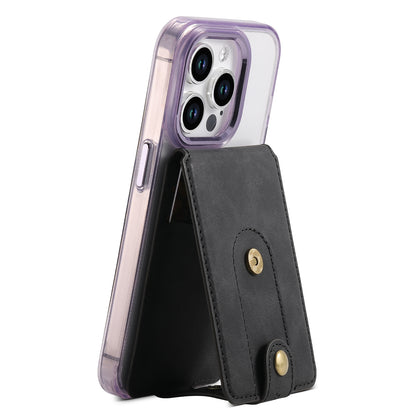 Magnetic Bracket Slim Credit Card Bag（Black）