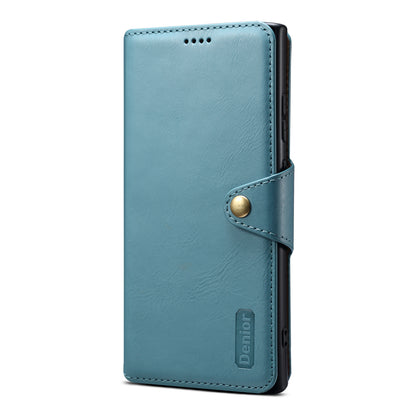 PU Faux Leather Texture Button Wallet Phone Case (For Samsung)